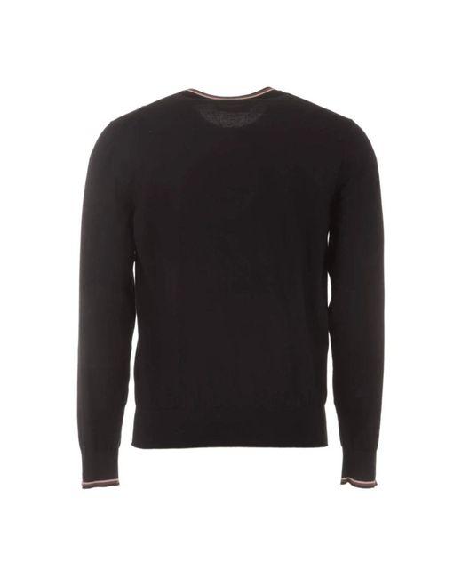 Dolce & Gabbana Black Round-Neck Knitwear for men