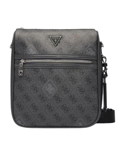 Guess Gray Cross Body Messenger for men