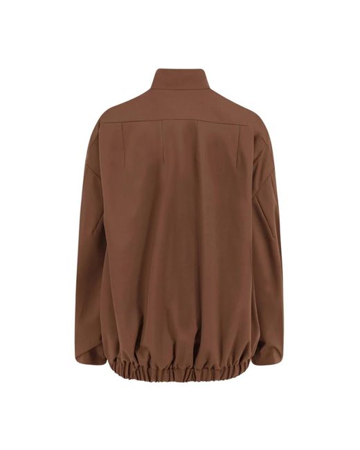 Hevò Porto Selvaggio Jacket in het Brown