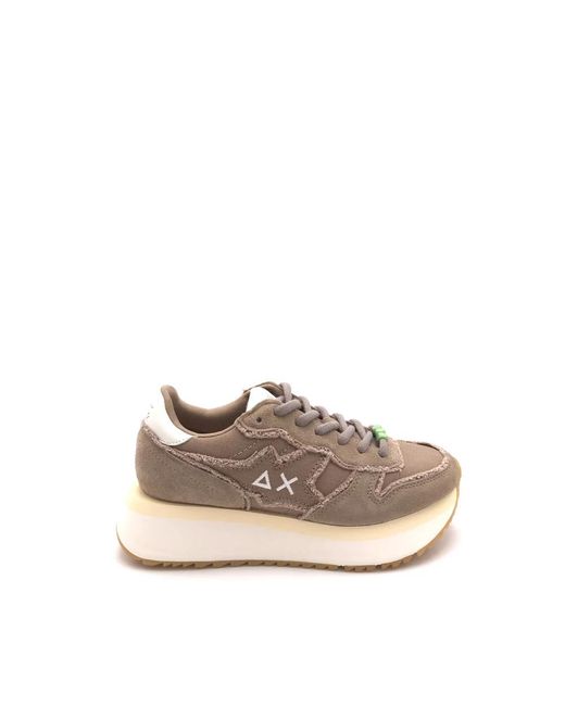 Sun 68 Natural Sneakers