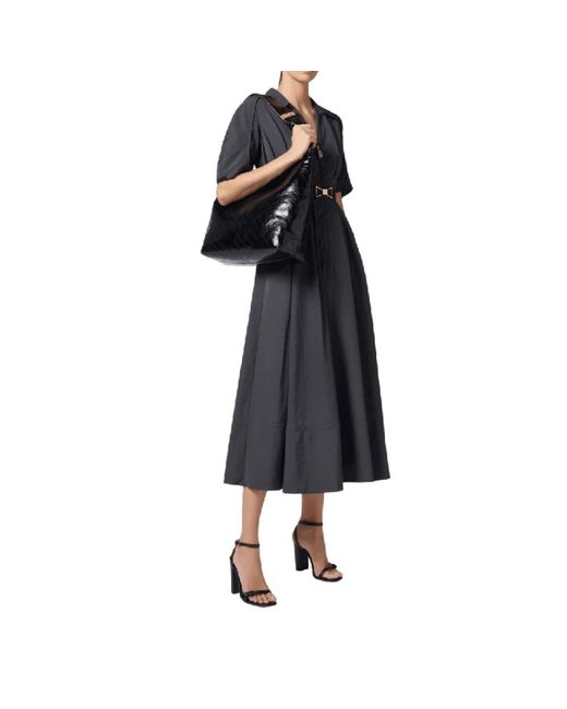 Elisabetta Franchi Midi Dresses in het Black
