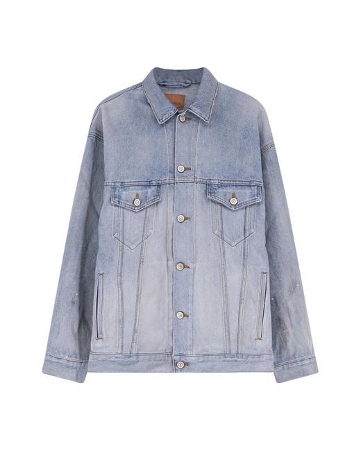 Balenciaga Blue Denim Jackets