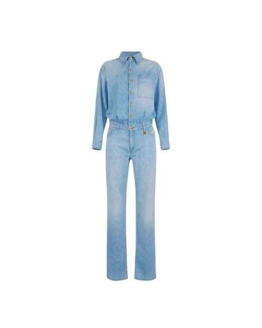 Elisabetta Franchi Blue Jumpsuits