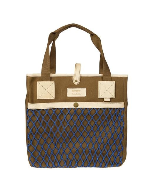 Barbour Metallic Tote Bags for men