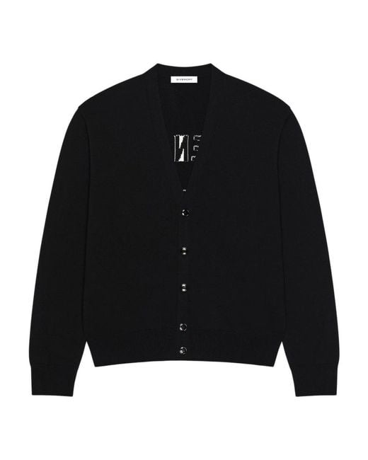 Cardigans Givenchy de hombre de color Black