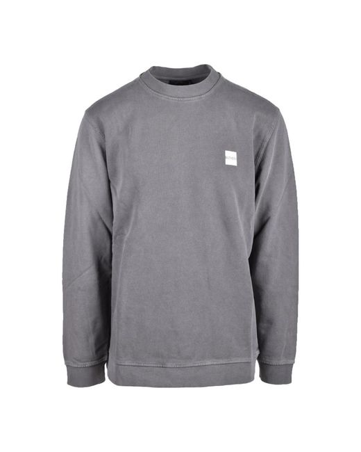 OUTHERE Baumwollpullover in Gray für Herren