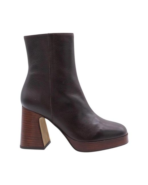 Angel Alarcon Brown Stilvolle Trewel Stiefeletten