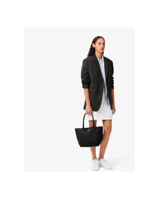 Lacoste Black Shopping Bags