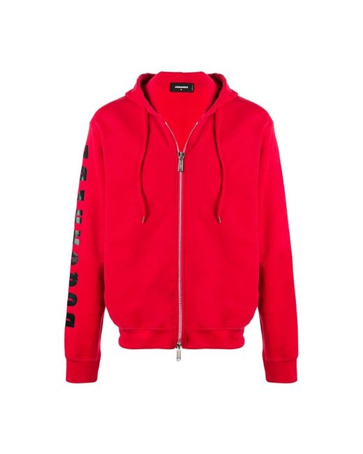 Zip-Throughs DSquared² pour homme en coloris Red