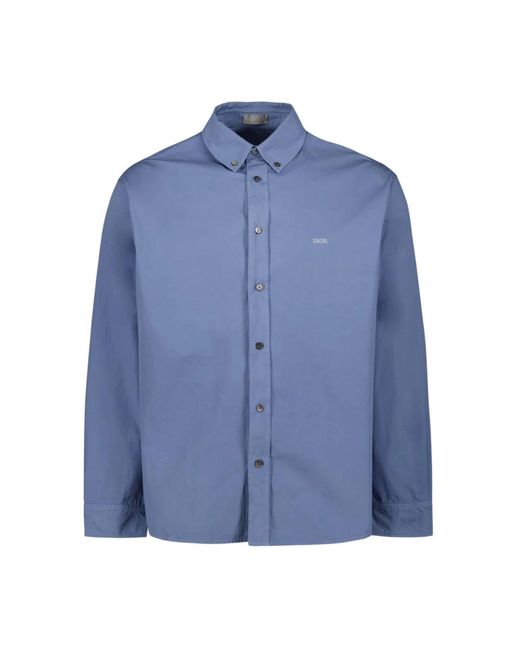 Casual camicie di Dior in Blue da Uomo