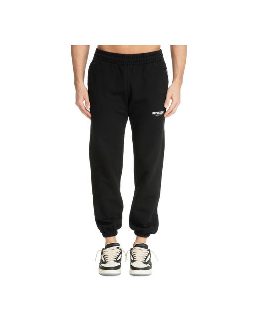Represent Sweatpants in het Black voor heren