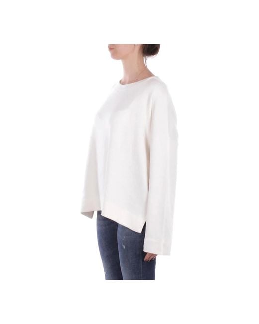 Dondup White Long Sleeve T-Shirts