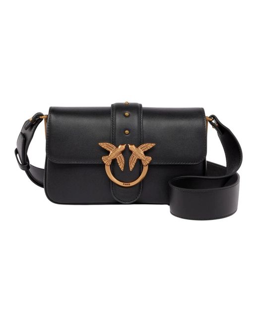 Pinko Black Cross Body Bags