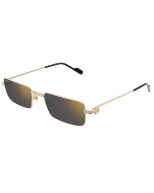 Cartier Metallic Sunglasses