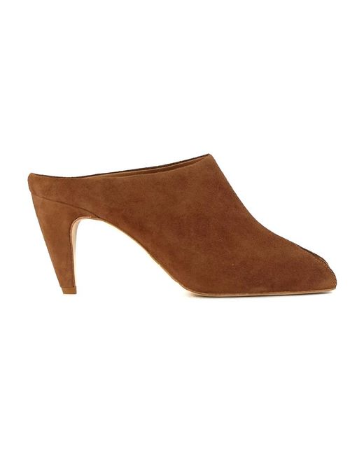 GISÉL MOIRÉ Brown Sandaletten