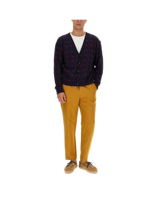 Cardigans Etro de hombre de color Blue