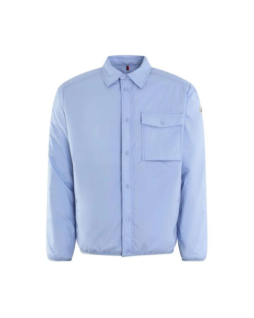 Light Jackets Moncler de hombre de color Blue