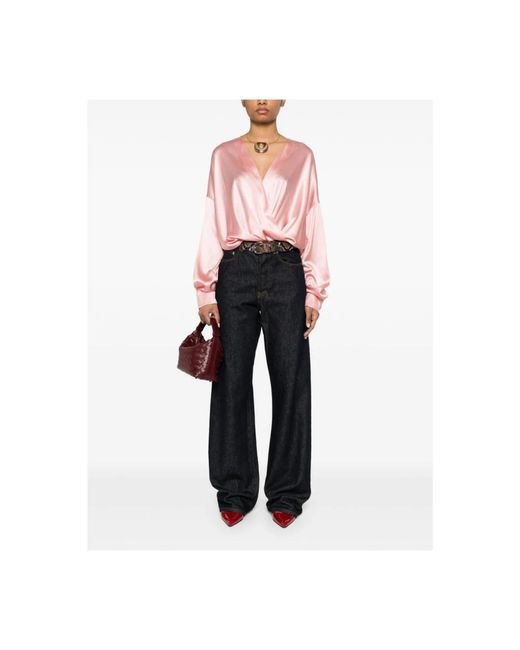 Dries Van Noten Pink Blouses