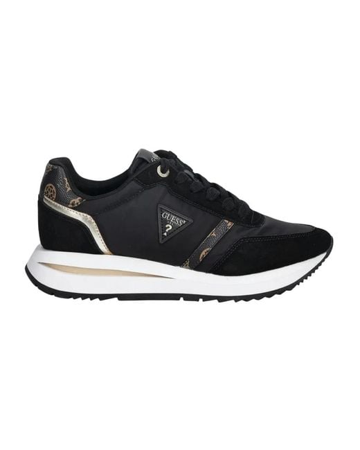 Guess Eagar Sneakers in het Black