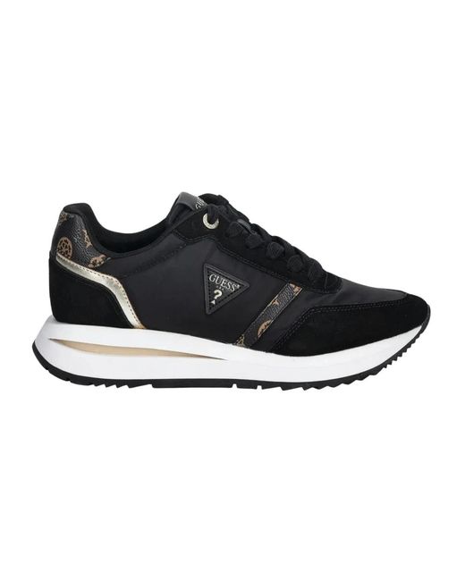 Guess Eagar Sneakers in het Black