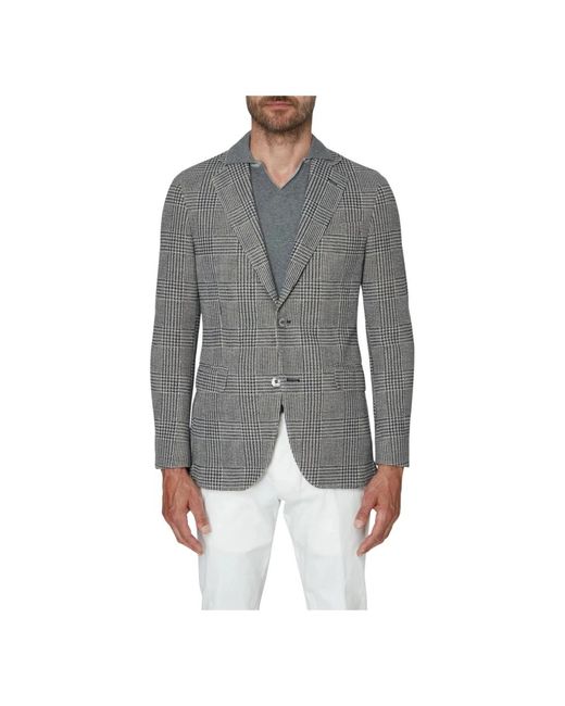 Jackets > blazers Oscar Jacobson pour homme en coloris Gray