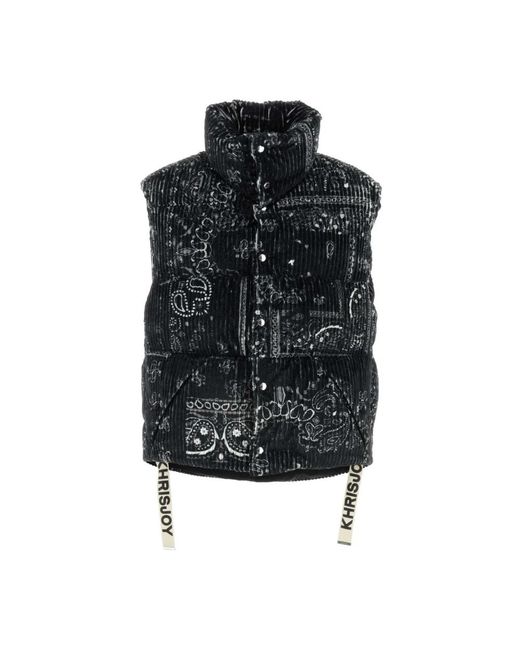 Khrisjoy Black Waistcoats for men