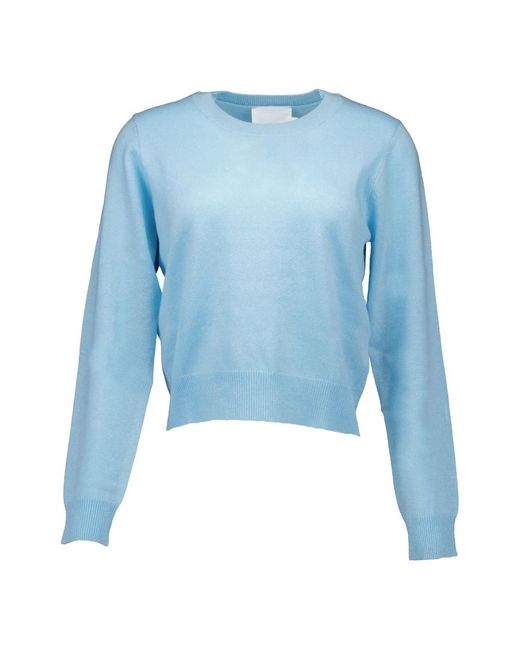 ABSOLUT CASHMERE Blue Sweatshirts,carlie ecru pullover