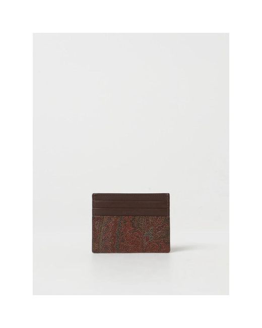 Etro Brown Wallets & Cardholders