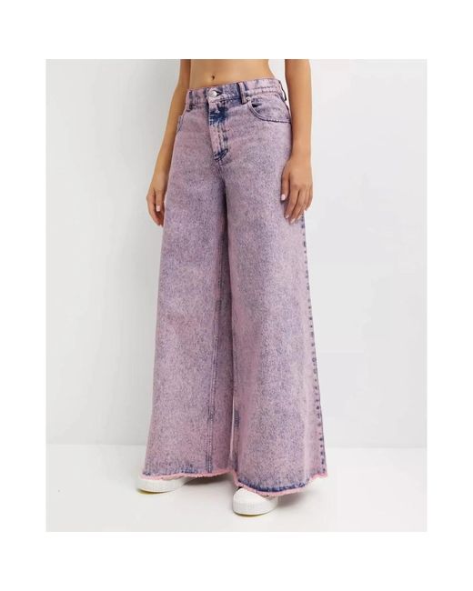 Marni Purple Wide Jeans