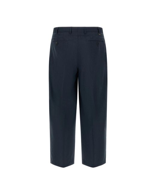 PT Torino Blue Suit Trousers for men