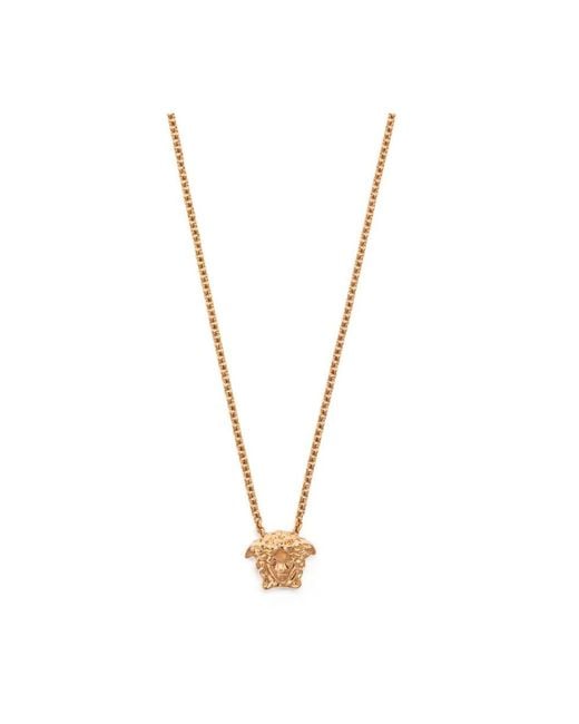 Necklaces Versace de color Metallic