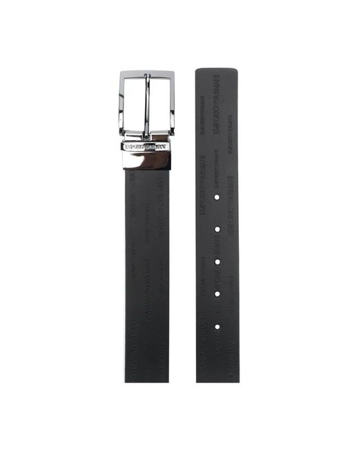 Belts Emporio Armani pour homme en coloris Black