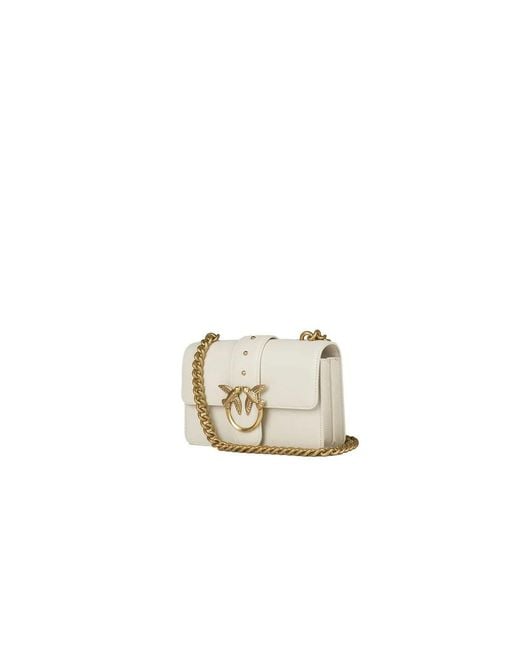 Pinko White Cross Body Bags