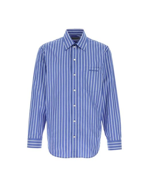 Balenciaga Blue Casual Shirts for men
