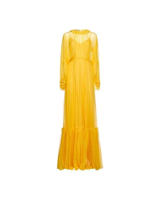 Gucci Yellow Gowns