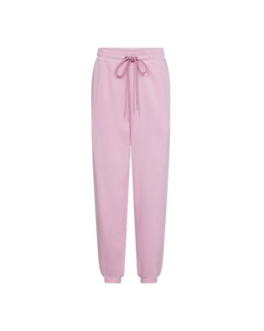 Trousers > sweatpants co'couture en coloris Pink