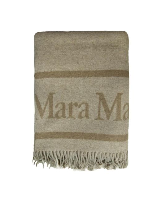 Max Mara Green Winter Scarves