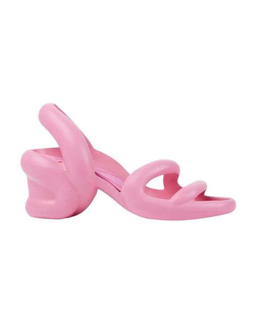 Camper Pink High Heel Sandals