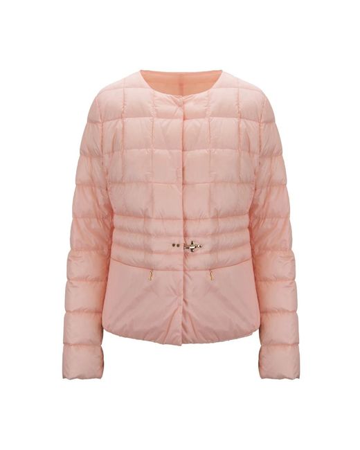 Down Jackets Fay en coloris Pink