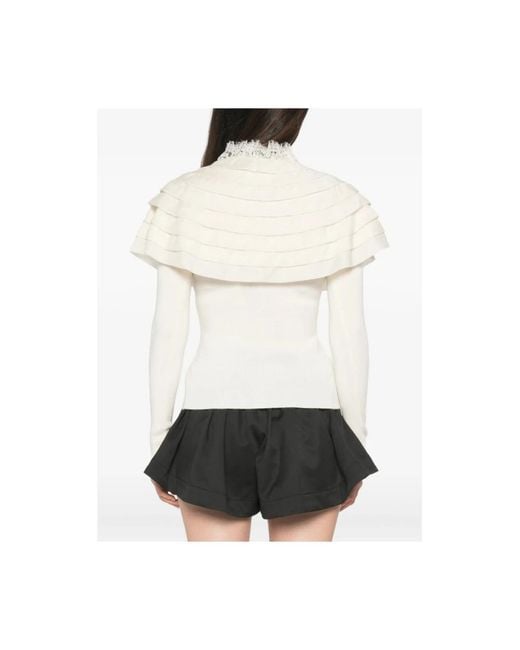 Sea White Cardigans