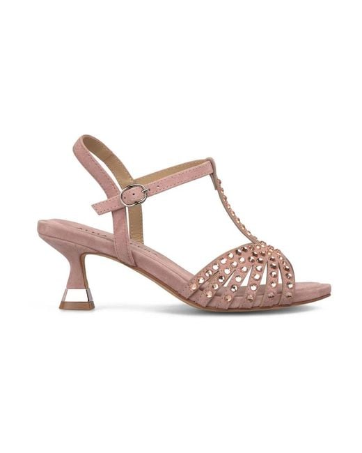 Alma En Pena. Pink High Heel Sandals