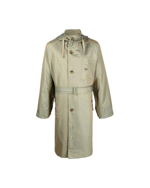 Baracuta Green Single-Breasted Coats for men