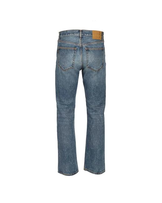 Haikure Blue Straight Jeans for men