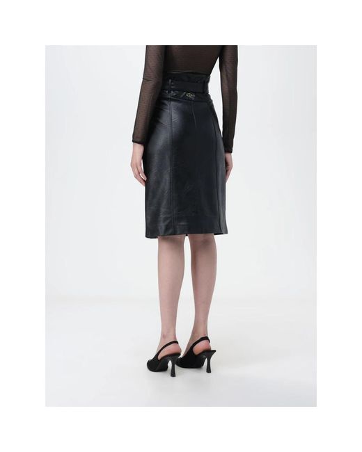 Twin Set Black Midi Skirts