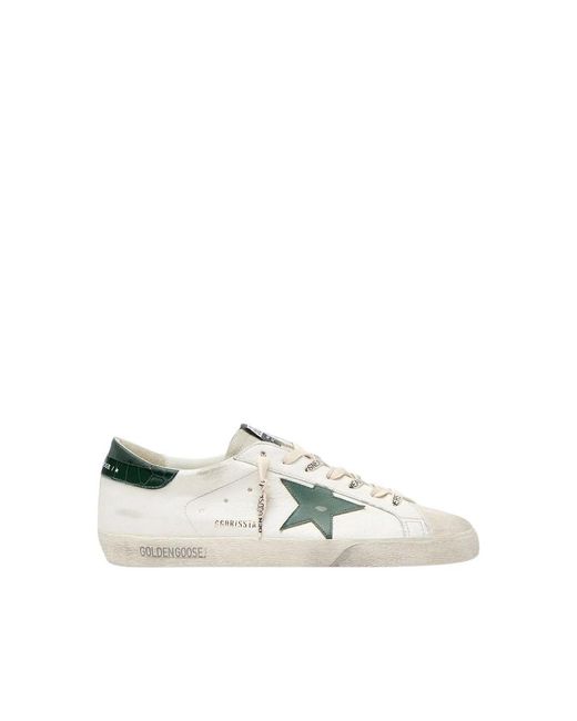 Golden Goose Deluxe Brand White Sneakers for men