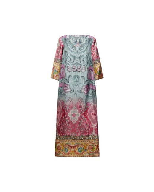 Pierre Louis Mascia Purple Maxi Dresses