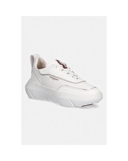 Alexander Smith White Eclipse Sneakers