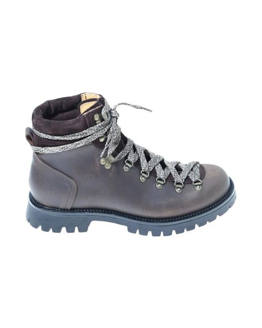 Maze Gray Lace-Up Boots for men