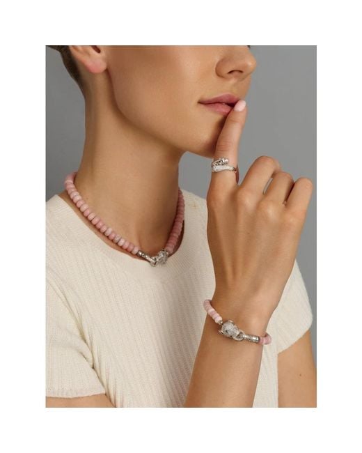Bracelets Nialaya de color Metallic