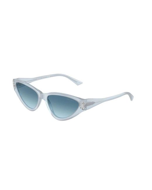 Jimmy Choo Blue Blaue verlaufssonnenbrille jc5019 502619